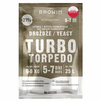 Drożdże gorzelnicze Turbo Torpedo 100g