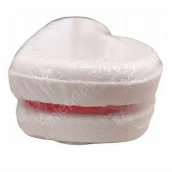 Musujące Serce do kąpieli Różowe 90g