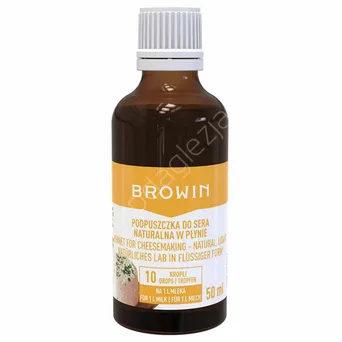 Podpuszczka do sera natura w płynie 50ml