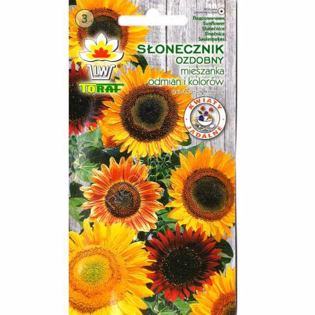 Słonecznik ozdobny mix 2g Toraf