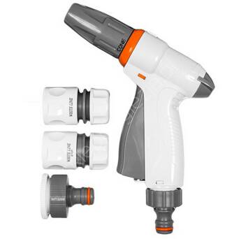 Pistolet zraszający reg. Quick prosty zestaw White