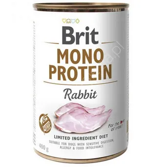 Brit Care Mono pies 400g królik