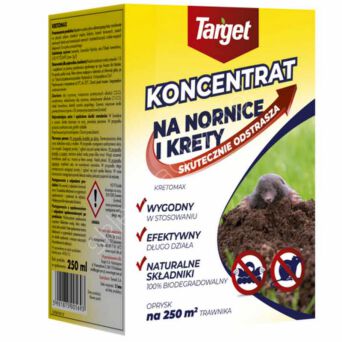 Kretomax 250ml Odstrasza krety do trawnika na 40m2