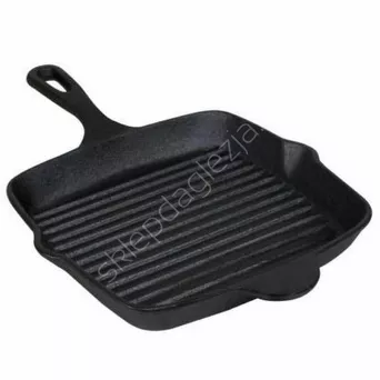 Patelnia żeliwna grillowa 26cm Prowent