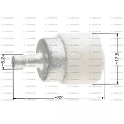 Filtr paliwa pilarki/kosy Nac 