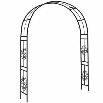 Pergola ogrodowa metalowa 118*24*220cm