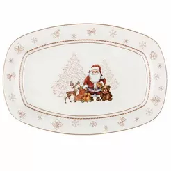 Talerz prostokątny Winter Fun 30x19,5cm 
