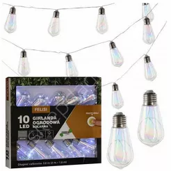 Girlanda ogrodowa solarna 1,8m