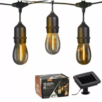 Lampa solarna girlanda dł. 2+4m 10LED ARIANE ciepły biały