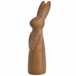 Zając porcelanowy jasny brąz 22,5cm