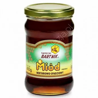 Miód 0,4kg nektarowo- spadziowy  słoik