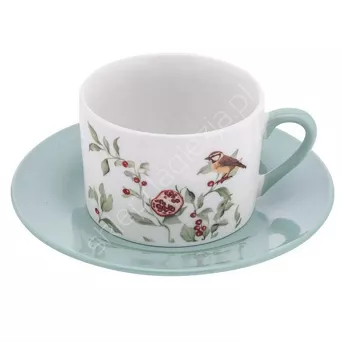 FILIŻANKA GRANADA  230 ML ZE SPODKIEM 15,5 CM W OPASCE