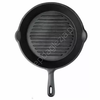 Patelnia żeliwna grillowa 30cm Prowent