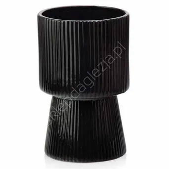 Doniczka cer P 02.743.22 czarna