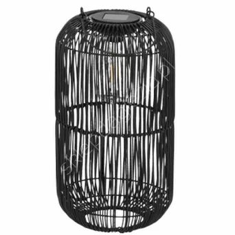 Lampion solarny czarny 39cm