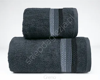 Ręcznik Ombre 50*90 popielaty