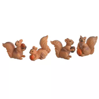 Wiewiórka figurka 4szt/kpl