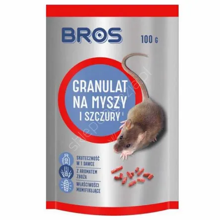 Granulat na myszy i szczury  100g