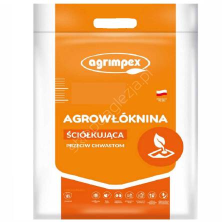 Agrowłóknina 1,6* 5  P50 brąz-czarny Dual-Agr paki