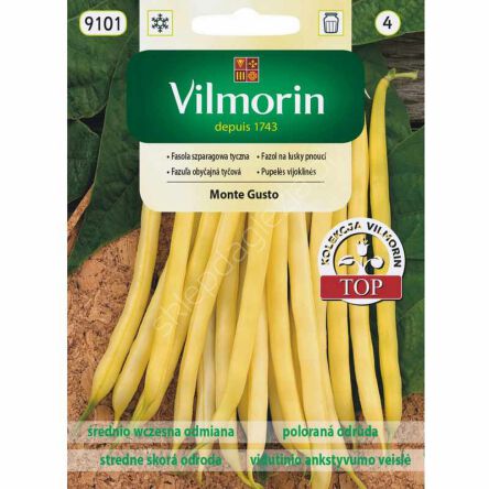 Fasola tyczna żółta Mounte Gusto 10g  V