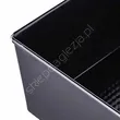 Blacha prostokątna czarna 39*11*7,5cm