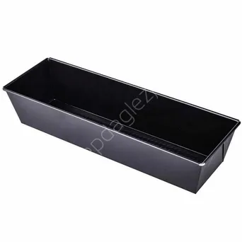 Blacha prostokątna czarna 39*11*7,5cm