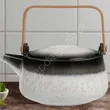 Dzbanek Luna Line z bambusową rączką 1l