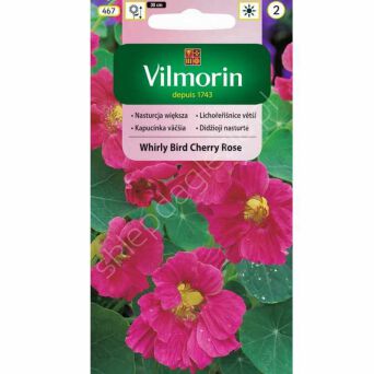 Nasturcja większa Whirly Bird Cherry Rose 3g V