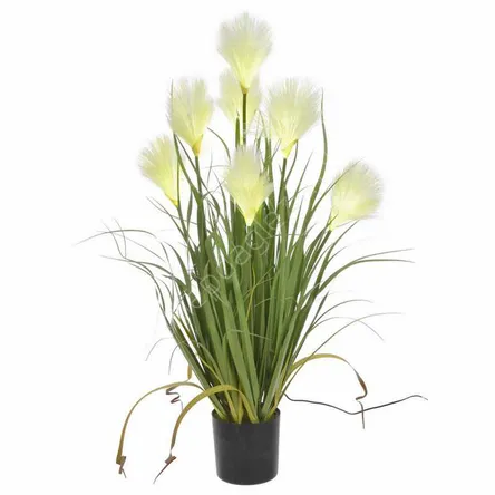 Trawa  pampasowa w doniczce LED 80cm