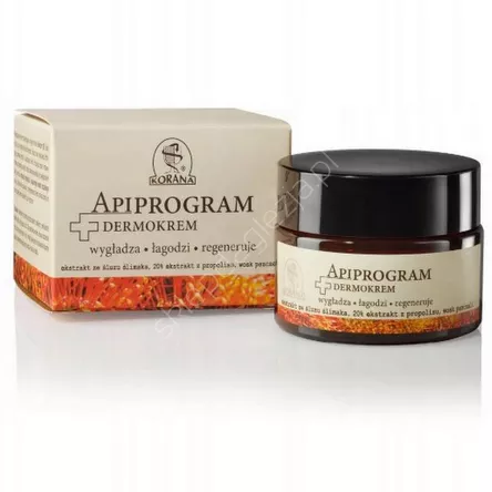 Korana Apiprogram Dermokrem ze śluzem ślimaka 50ml