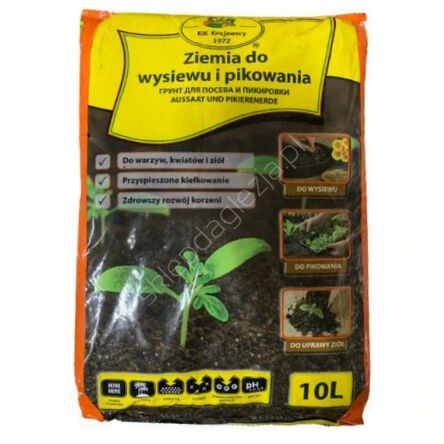 Ziemia 10l wysiew i pikowanie KK