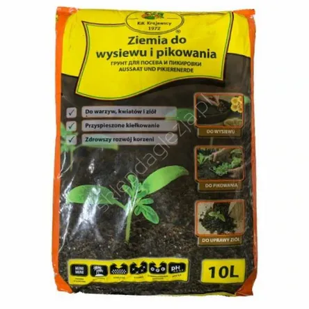 Ziemia 10l wysiew i pikowanie KK