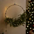 Wieniec LED 45cm z sosną na baterie