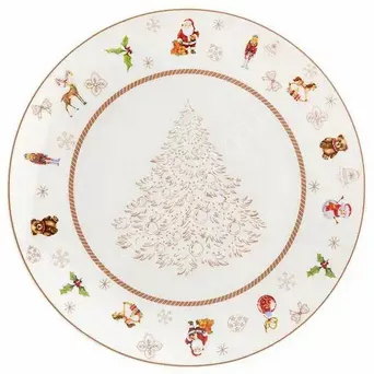 Talerz płytki Winter Fun 27cm 