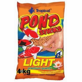 Pokarm dla ryb 4kg Pond Sticks Light