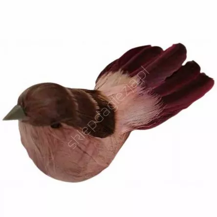 Klips Ptaszki 12cm 2szt różowe