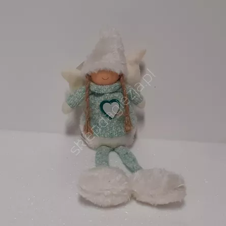 
Anioł tekstylny mix kol.
