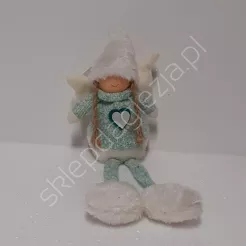 Anioł tekstylny mix kol.