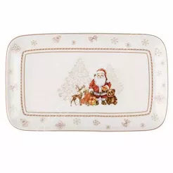Talerz prostokątny Winter Fun 22,5x12,5cm 