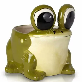 Doniczka cer P 02.307.15 Żaba