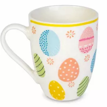 Kubek porcelanowy Kolorowe Jajka 340ml