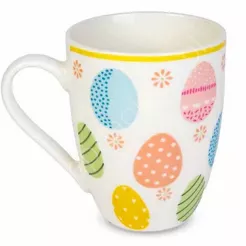 Kubek porcelanowy Kolorowe Jajka 340ml