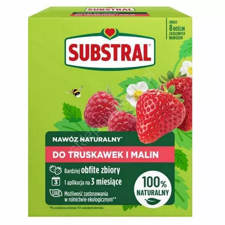 Nawóz Substral naturalny truskawka malina 650g