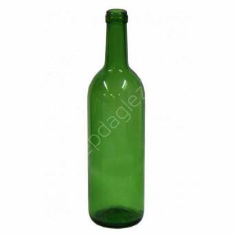 Butelka 0,75l na wino zielona