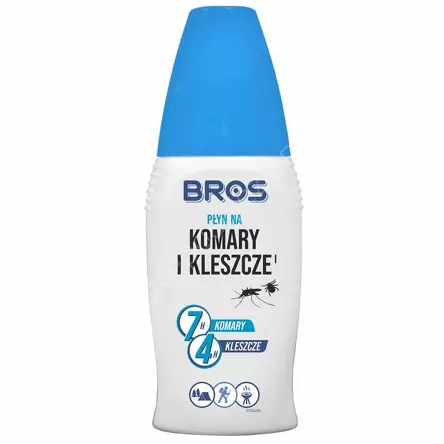 BROS Płyn na komary i kleszcze 100ml