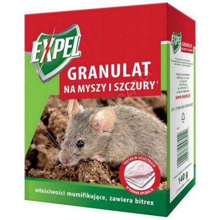 Expel Granulat na myszy i szczury 140g.