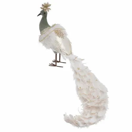 Paw tekstylny zielony 65cm