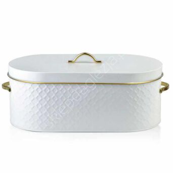 Chlebak Sandy 34*18*13cm biały