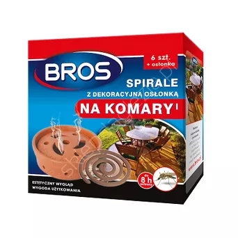 Spirala owadobójcza na komary z oslonką 