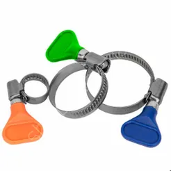 Opaska ślimakowa 16-27mm z motylkiem